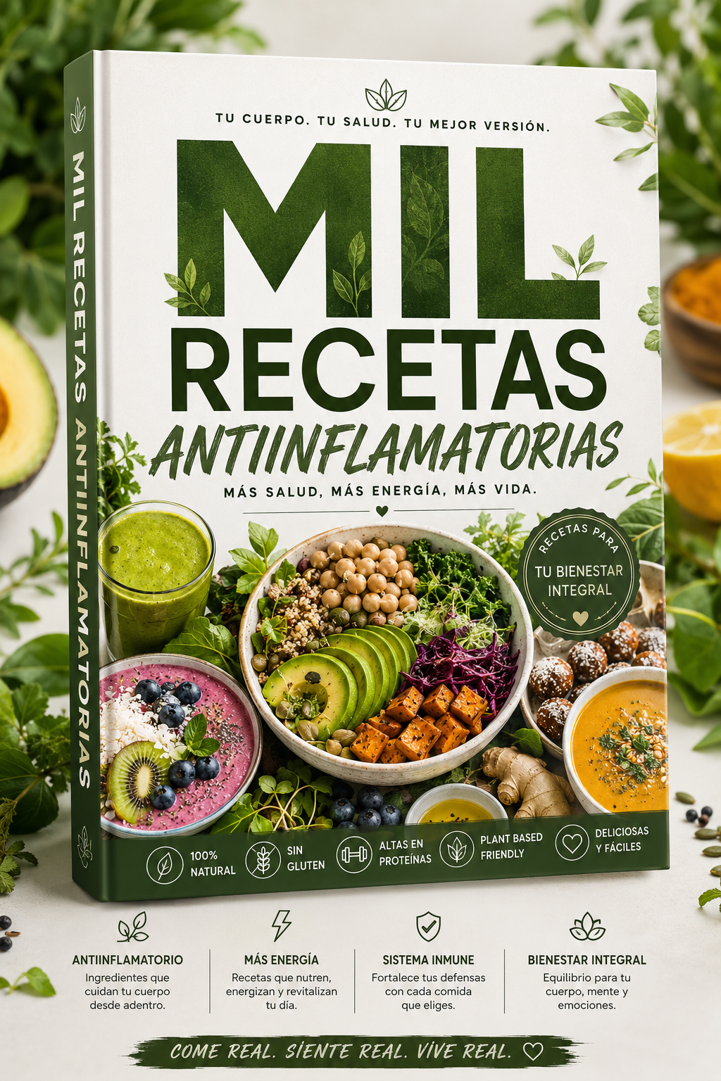 ⭐ Más de 1.000 Recetas Antiinflamatorias + Mega Pack de Bonos | Archivo Digital